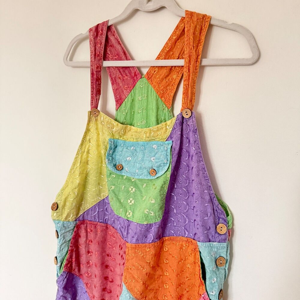 Sacred Threads Colorblock Patchwork Embroidered B… - image 4